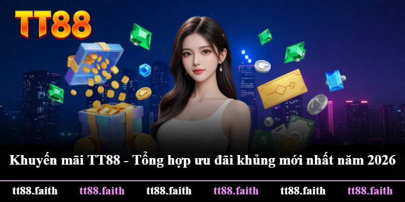 Khuyến Mãi TT88 - Tổng Hợp Ưu Đãi Khủng Mới Nhất Năm 2026