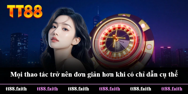 Mọi thao tác trở nên đơn giản hơn khi có chỉ dẫn cụ thể