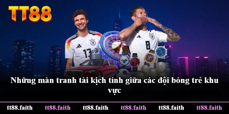 Những màn tranh tài kịch tính giữa các đội bóng trẻ khu vực Những màn tranh tài kịch tính giữa các đội bóng trẻ khu vực