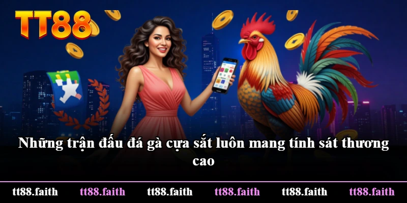 Những trận đấu đá gà cựa sắt luôn mang tính sát thương cao Những trận đấu đá gà cựa sắt luôn mang tính sát thương cao